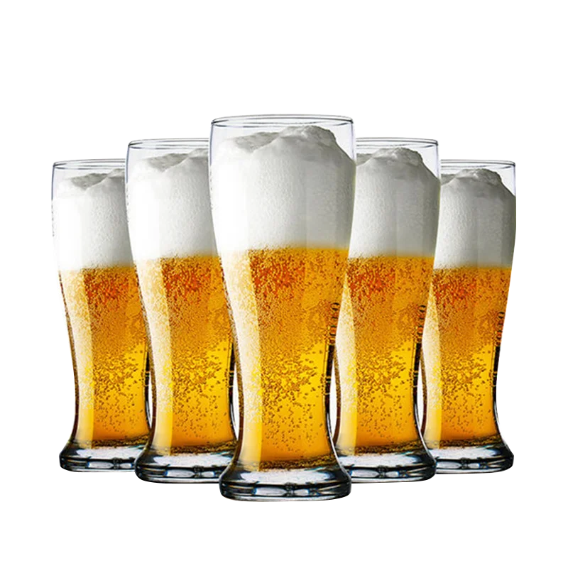 Home Bar Supplies - 2PCS 밀맥주 컵 바이젠 글라스 개성있는