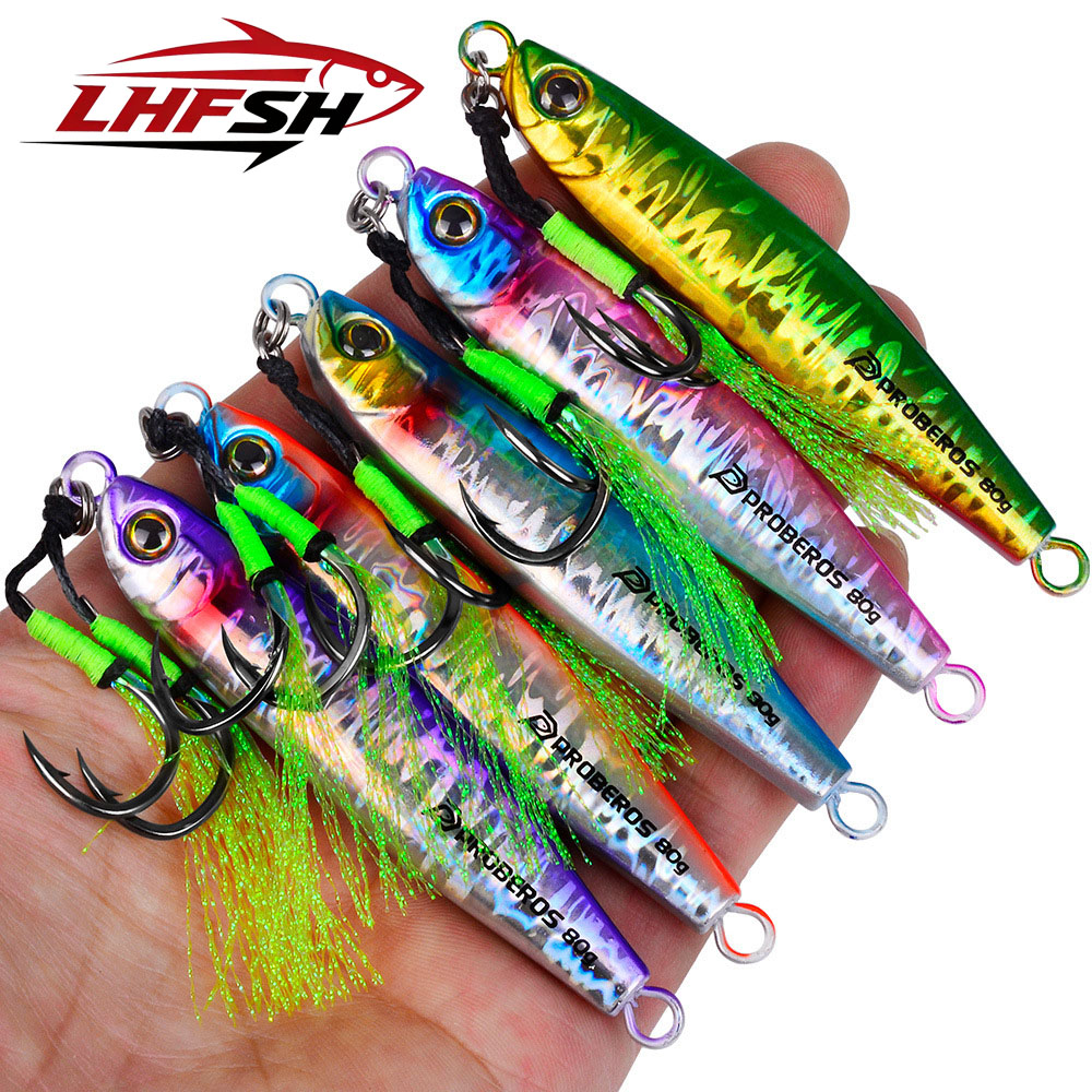 LHFSH 35g-80g 롱 캐스트 메탈 지그 루어 빠 - Jigger Double Sided 리뷰 및 가격