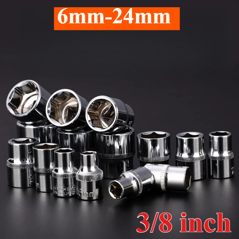 3/8 짧은 소켓 6-24mm 외부 육각 소켓 홈/작업 - Home Bar Supplies 리뷰 및 가격