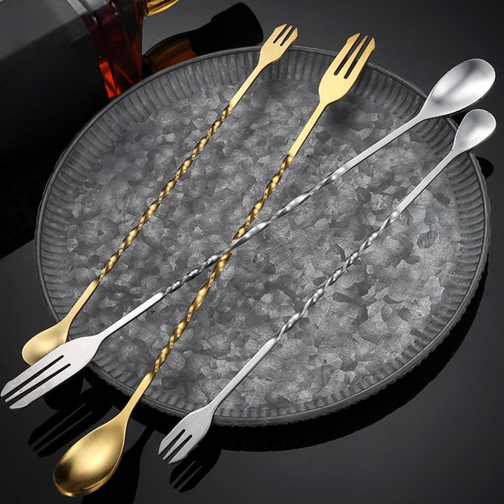 스테인리스 스틸 칵테일 스터러 롱 핸들 믹싱 스푼 스테 - Bar Spoon Twisted 리뷰 및 가격